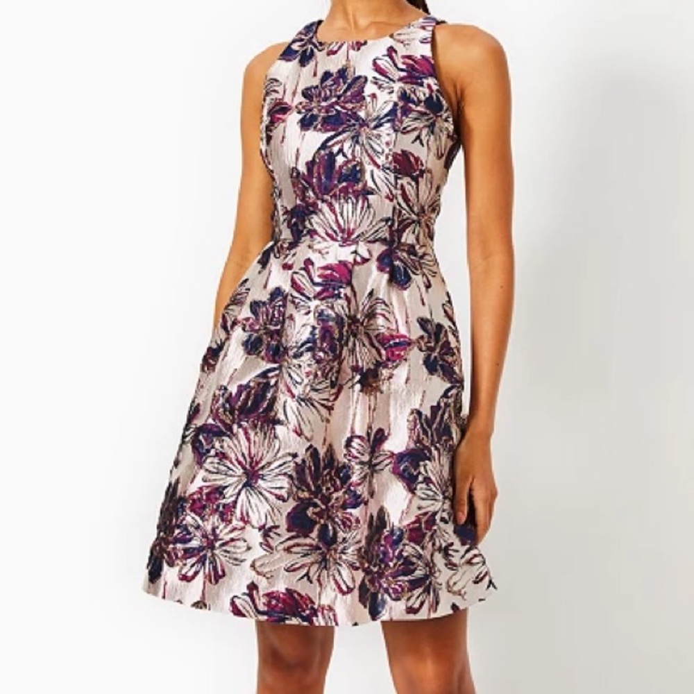 Lilly Pulitzer: Jollian Floral Jacquard Dress